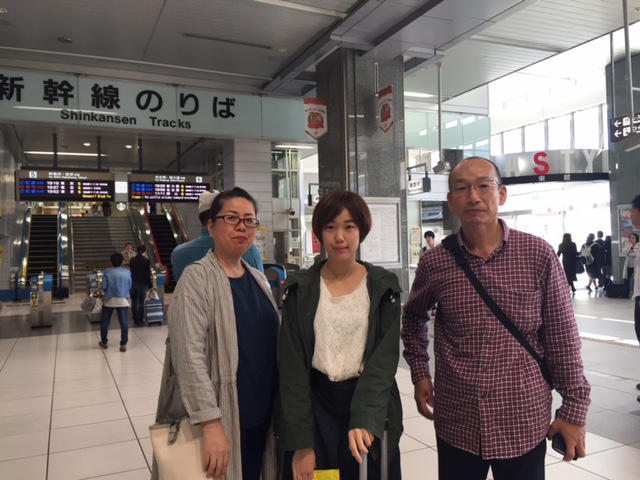 Sachi いざ２カ国留学へ！　お土産もありがとう！　体に気をつけて頑張って！　たまにはご家族にも連絡を！