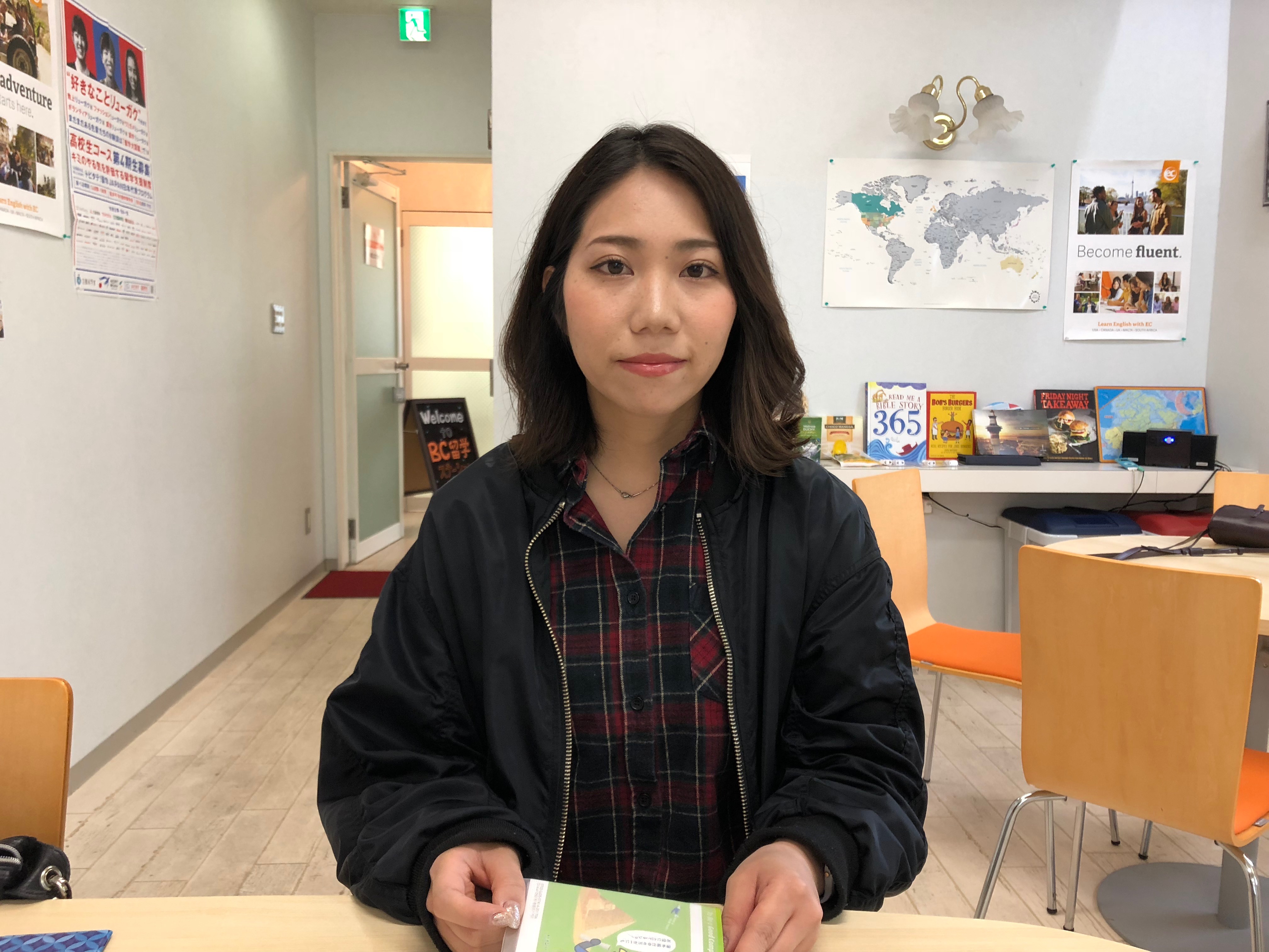 Riko 目指せ　世界で活躍する看護師へ！