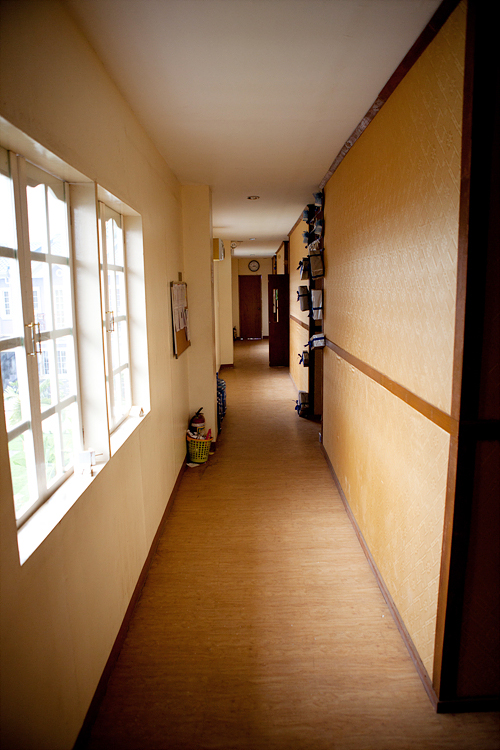 室内の廊下