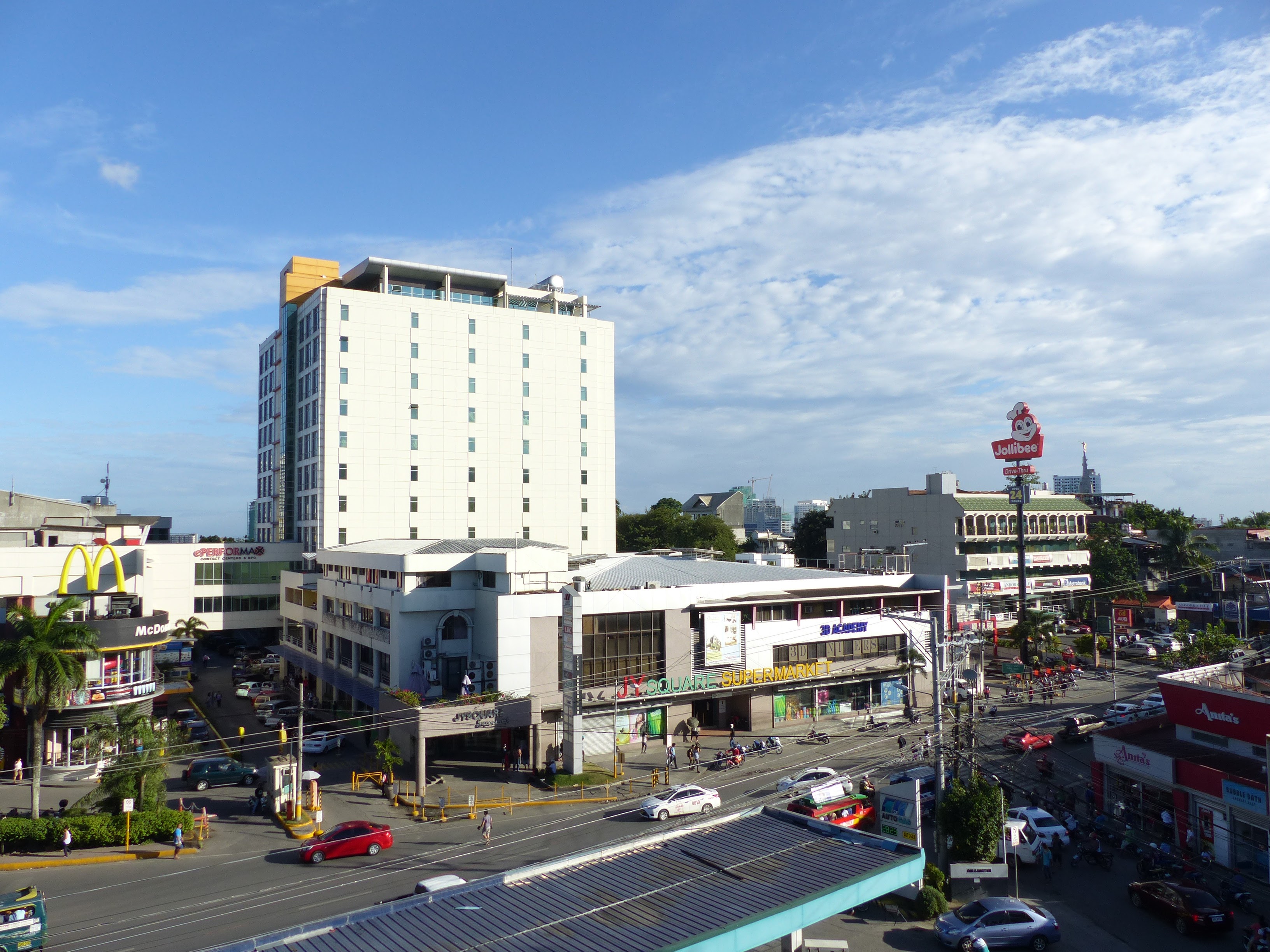 view from the roof