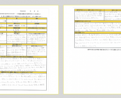 留学体験談用紙