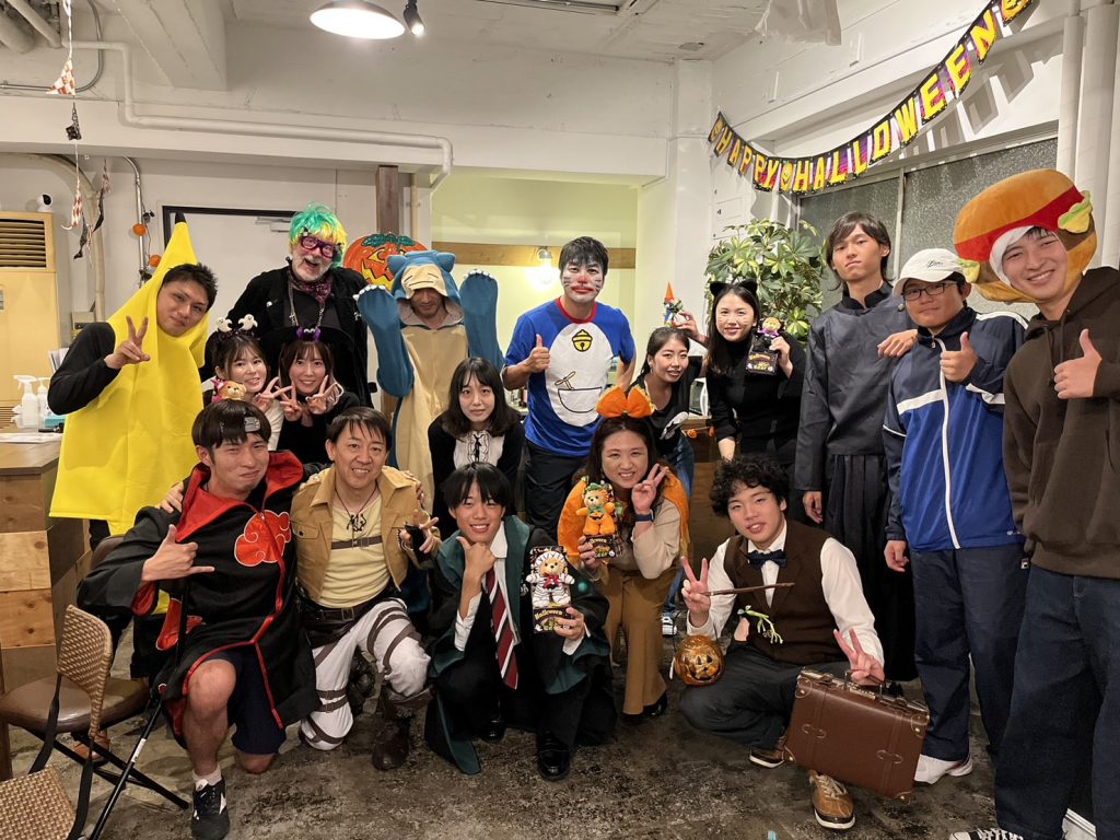 ハロウィンパーティー集合写真