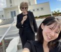 ホストマザーと日本人女性