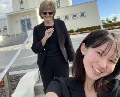 ホストマザーと日本人女性