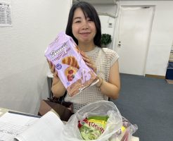 留学から帰国した笑顔の女性