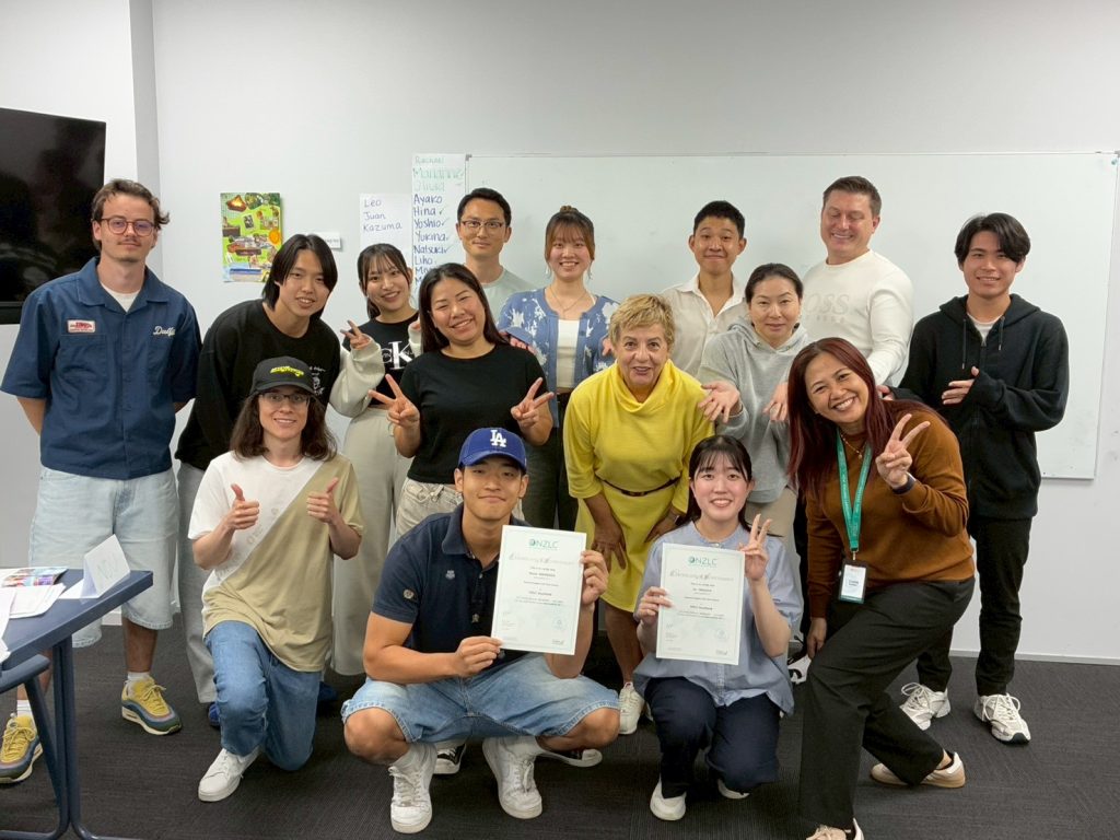 NZLCに通われている留学生たち
